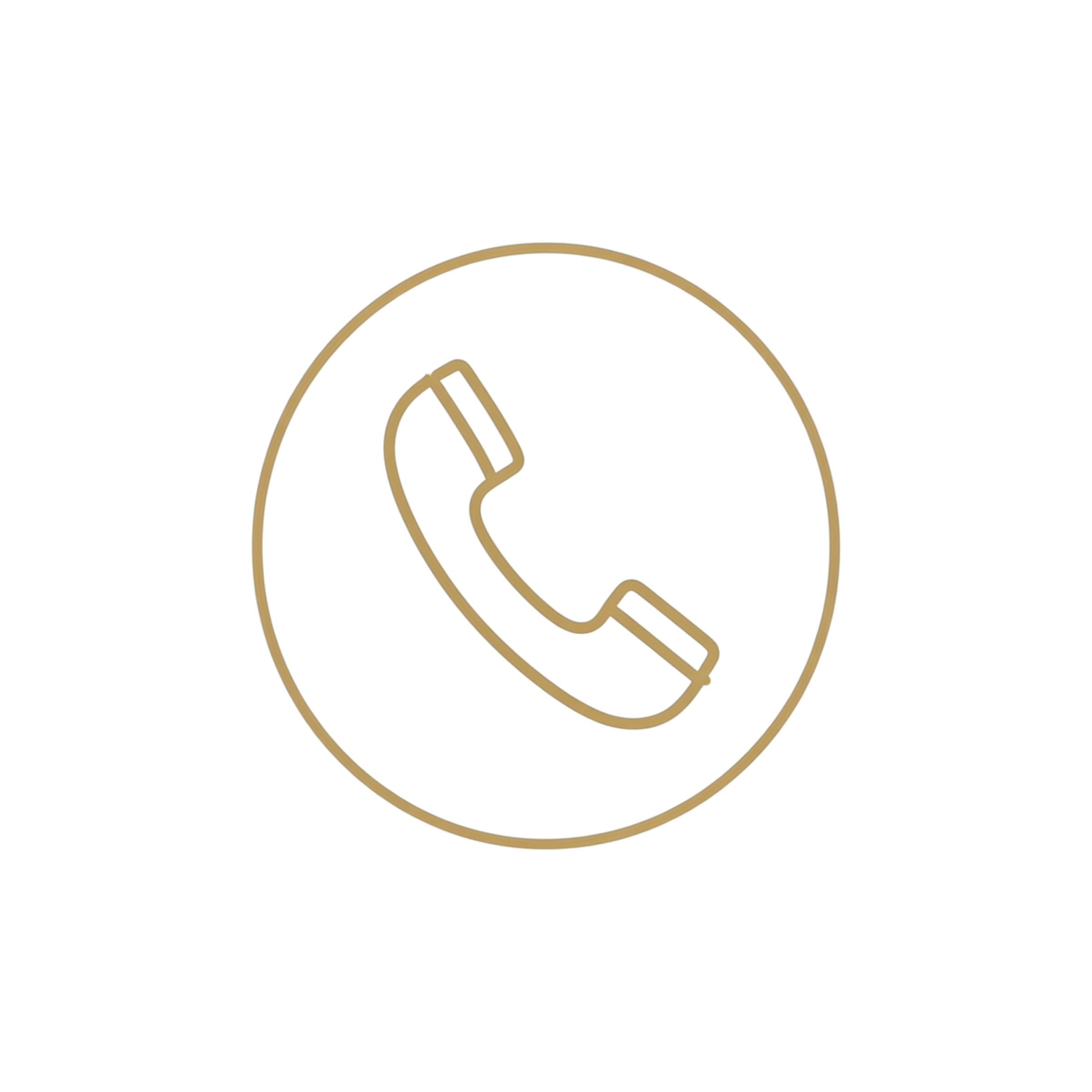 Telefon Icon Gold